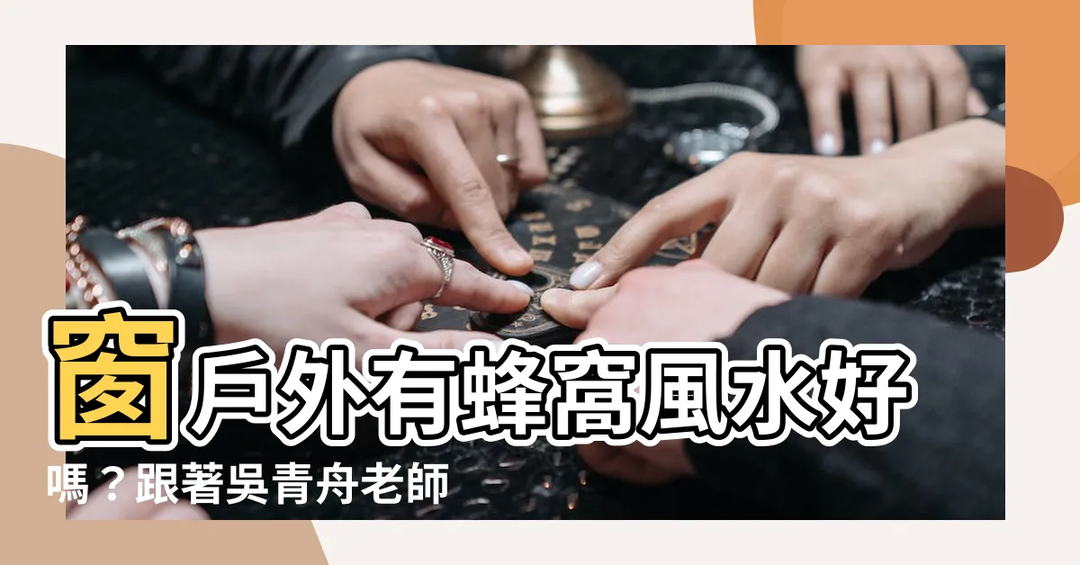 【窗户外有蜂窩】窗户外有蜂窩風水好嗎？跟著吳青舟老師一探究竟！