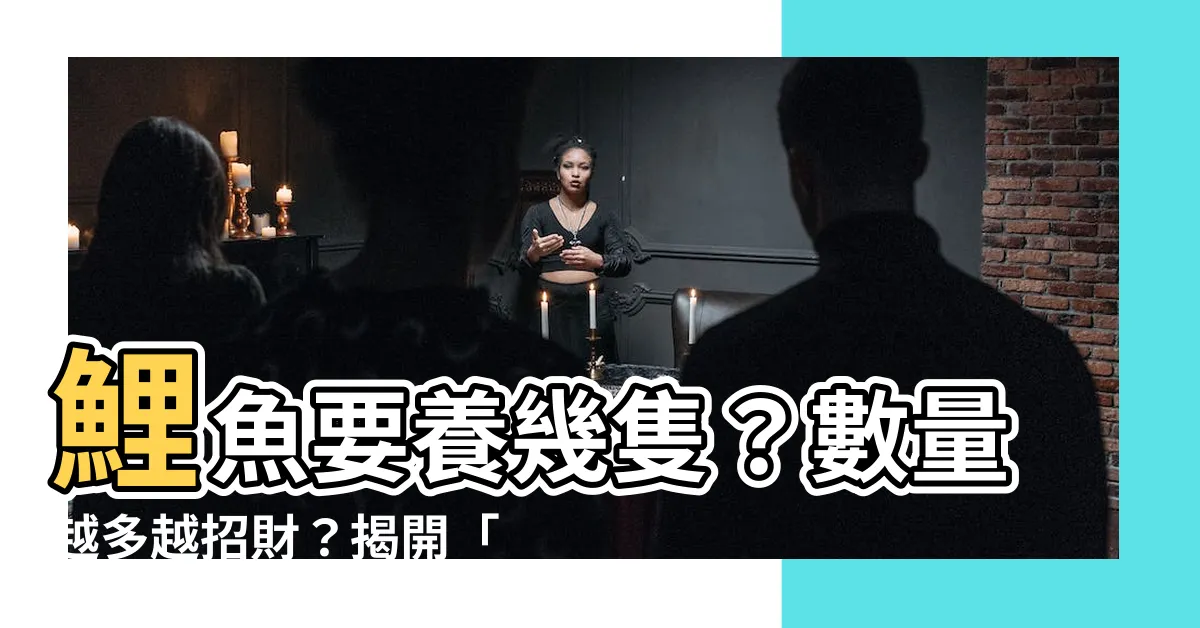 【鯉魚要養幾隻】鯉魚要養幾隻？數量越多越招財？揭開「錦鯉」風水養殖密碼