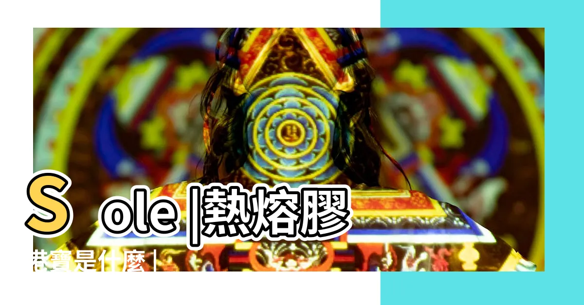 【港寶是什麼】Sole |熱熔膠港寶是什麼 |