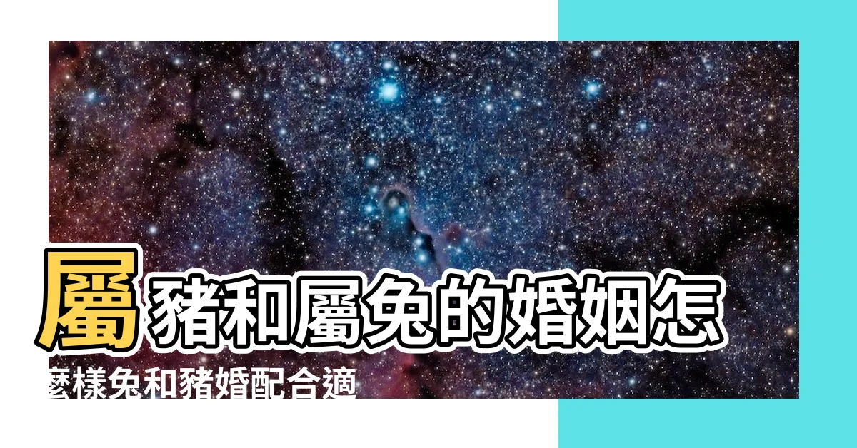 【兔跟豬合嗎】屬豬和屬兔的婚姻怎麼樣兔和豬婚配合適嗎 |屬兔和屬豬在一起會怎麼樣 |情感詳細解析 |