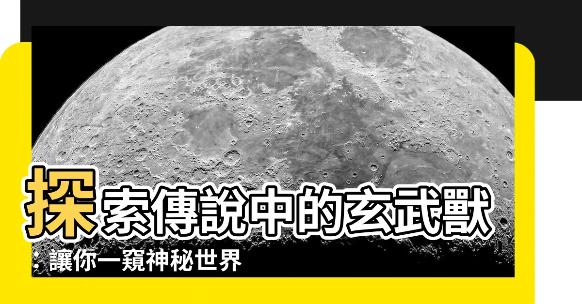 【玄武獸】探索傳説中的玄武獸：讓你一窺神秘世界