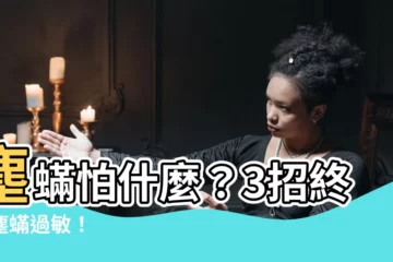 【塵蟎怕什麼】塵蟎怕什麼？3招終結塵蟎過敏！