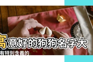 【有寓意狗狗的名字】寓意好的狗狗名字大全 |有特別含義的小狗名字大全寓意好 |好聽又有寓意的狗狗名字 |