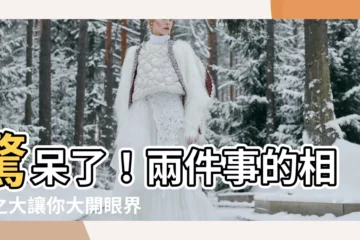 【相差】驚呆了！兩件事的相差之大讓你大開眼界，快來檢驗你的認知！