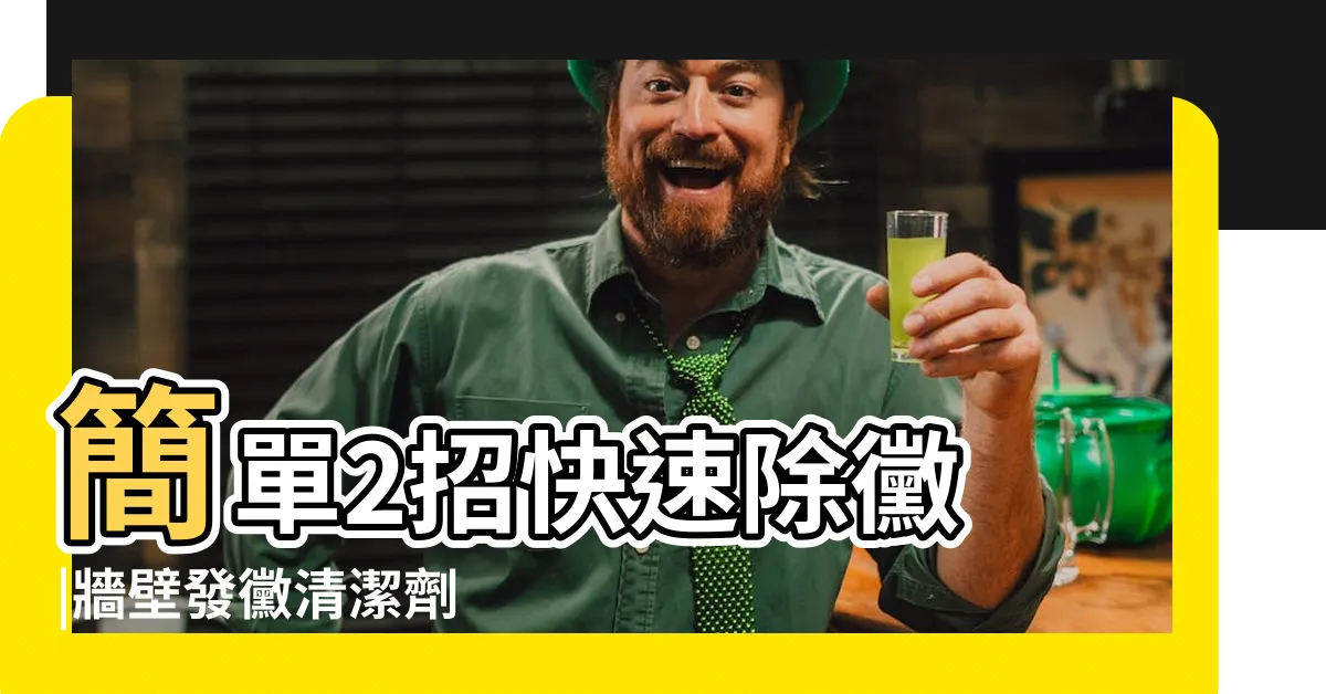 【牆壁 發黴 處理】簡單2招快速除黴 |牆壁發黴清潔劑 |3個法寶快速去除回南天黴菌潮濕告別漂白 |