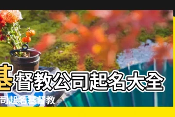 【基督教公司起名大全】基督教公司起名大全 |公司起名基督教名字 |基督徒的公司名字大全 |