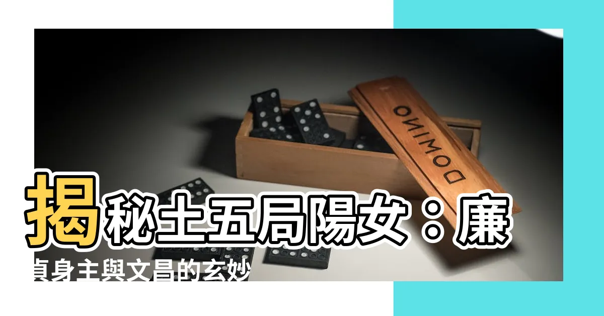 【土五局陽女】揭秘土五局陽女：廉貞身主與文昌的玄妙之謎