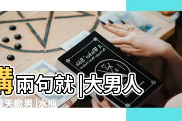 【天蠍男和水瓶女】講兩句就 |大男人主義天蠍男 |水瓶女與天蠍男 |