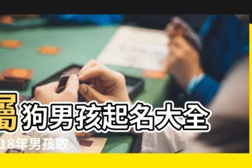 【2018狗年仕字男孩名】屬狗男孩起名大全 |2018年男孩取名大全 |屬狗男孩名字大全 |