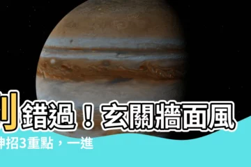 【玄關牆面風水】別錯過！玄關牆面風水神招3重點，一進門就「旺」翻天！