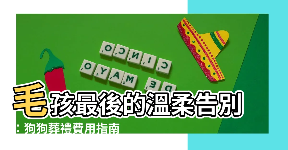 【狗狗葬禮】毛孩最後的温柔告別：狗狗葬禮費用指南