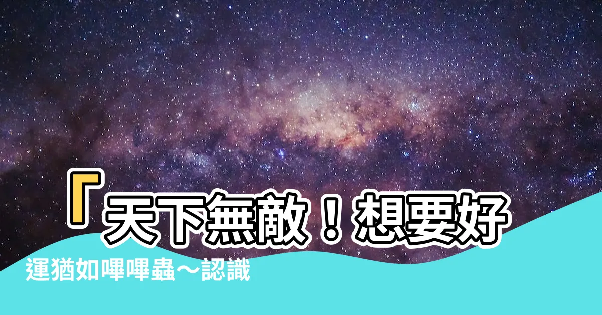 【吉祥數字】「天下無敵！想要好運猶如嗶嗶蟲～認識2021年的超吉祥數字」