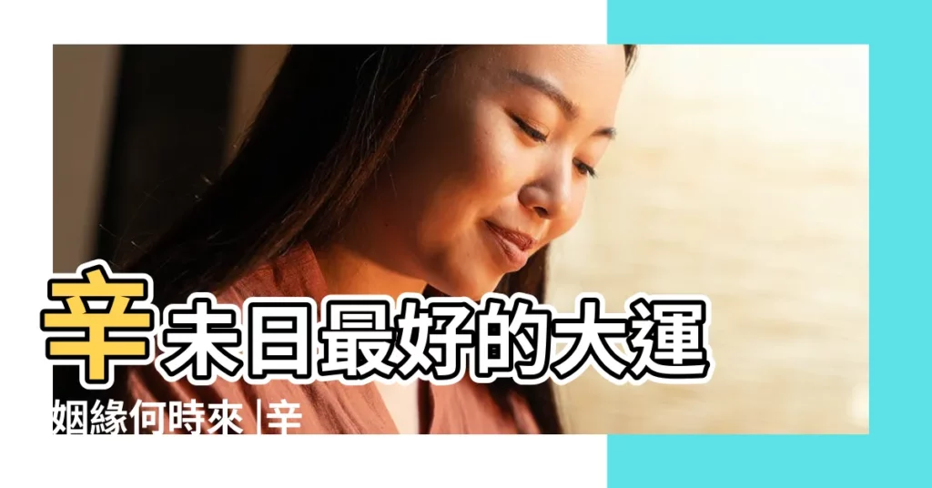 辛未日最好的大運 |姻緣何時來 |辛未大運 |【辛未日主那個大運好】