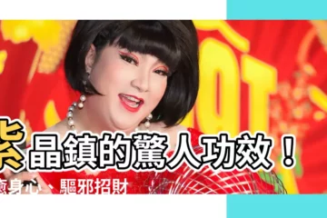 【紫晶鎮功效】紫晶鎮的驚人功效！療癒身心、驅邪招財，打造你的能量聖殿！