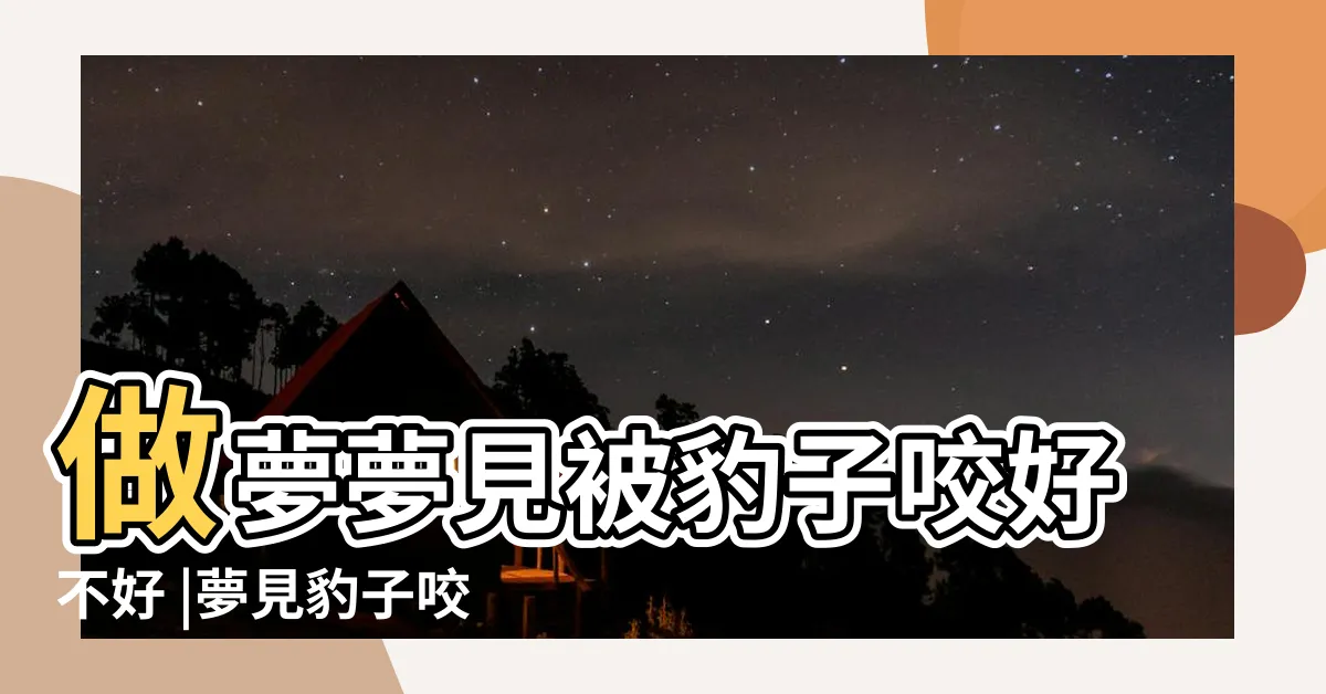【夢到被豹咬】做夢夢見被豹子咬好不好 |夢見豹子咬人是好事還是壞事 |夢見被豹子咬 |