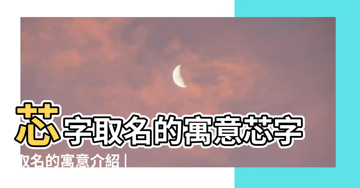 【芯名字意思】芯字取名的寓意芯字取名的寓意介紹 |帶芯的女孩名字寓意帶芯的女孩名字寓意是什麼 |字的女孩名 |