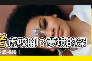 【夢到被老虎咬腳】老虎咬腳？夢境的深層含義揭曉！