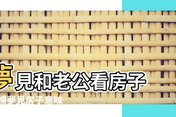 【孕婦夢見和老公看房子】夢見和老公看房子 |孕婦夢見房子意味著什麼 |夢見和老公看房子 |
