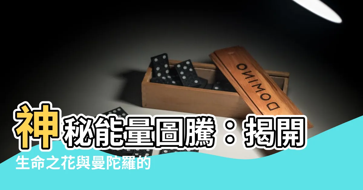 【能量圖騰】神秘能量圖騰：揭開生命之花與曼陀羅的神奇藥繪