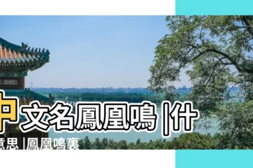 【鳳凰鳴是組合還是人名】中文名鳳凰鳴 |什麼意思 |鳳凰鳴裏的醉人英文名字Brass |