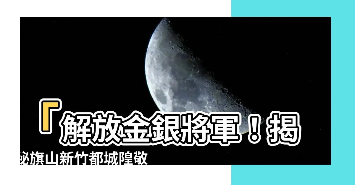 【金銀將軍】「解放金銀將軍！揭秘旗山新竹都城隍敬神會的驚人神秘」