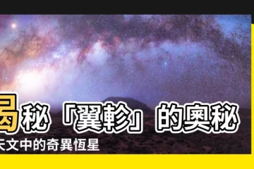 【翼軫】揭秘「翼軫」的奧秘：天文中的奇異恆星