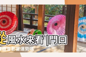 【門前栽幾棵樹好風水學】從風水來看 |門口有棵樹會影響運勢嗎 |門前種這幾種樹旺風水 |