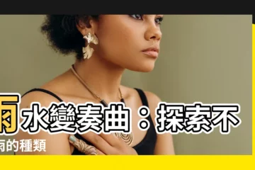 【雨的種類】雨水變奏曲：探索不同雨的種類