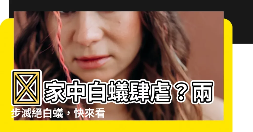 【家裡有白蟻怎麼處理】😱家中白蟻肆虐?兩步滅絕白蟻,快來看!