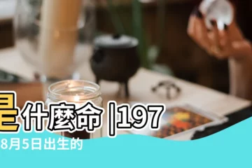 【1978年天干地支8月5日】是什麼命 |1978年8月5日出生的人命好嗎 |1978年8月5日天干地支是哪一天 |