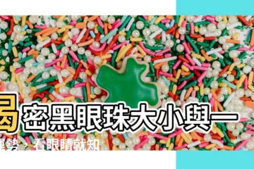 【黑眼珠大小面相】揭密黑眼珠大小與一生運勢，看眼睛就知道你的性格與財運！
