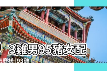 【95年女和93年男】93雞男95豬女配嗎怎麼樣 |93雞男95豬女哪年結婚好 |雞與豬能結婚嗎 |