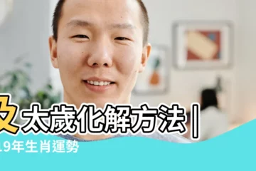 【2019年易調動的生肖】及太歲化解方法 |2019年生肖運勢 |2019年犯太歲的生肖 |