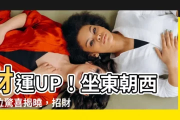 【座東朝西財位】財運UP！坐東朝西財位驚喜揭曉，招財佈置大公開！