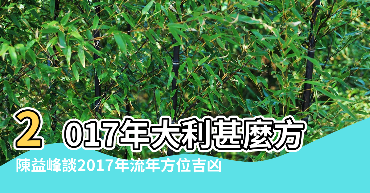 【風水學2017年大利方向】2017年大利甚麼方向雞年什麼方位最吉利 |陳益峰談2017年流年方位吉凶 |2017年是什麼方位大利不利甚麼方向 |