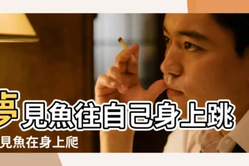 【夢見小魚爬身體上】夢見魚往自己身上跳 |夢見魚在身上爬什麼意思 |夢見魚跳到我身上 |