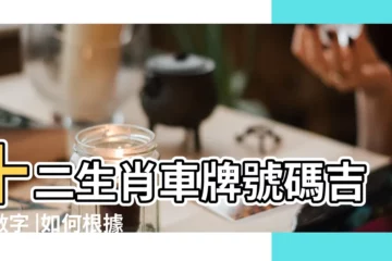 【根據屬相測車牌號】十二生肖車牌號碼吉凶數字 |如何根據生辰八字選車牌號 |用生肖給車牌號碼測吉凶 |
