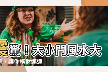 【大小門風水】震驚！大小門風水大解析，讓你橫財連連，好運不斷