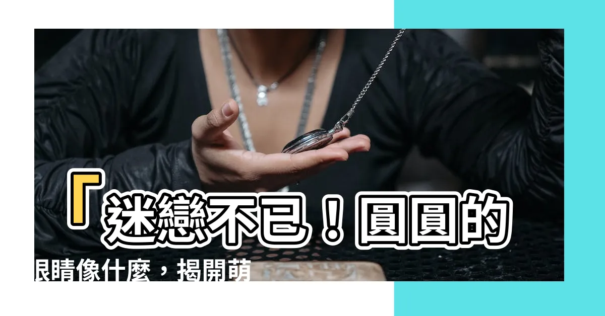 【圓圓的眼睛像什麼】「迷戀不已！圓圓的眼睛像什麼，揭開萌翻的秘密！」