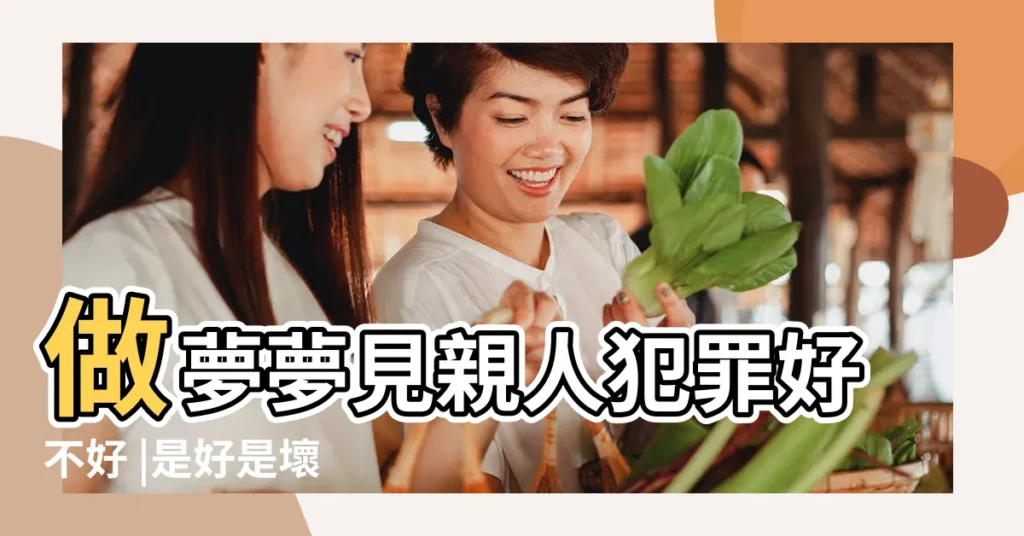 做夢夢見親人犯罪好不好 |是好是壞 |夢到已故的親人 |【夢見親戚在山上談項目】