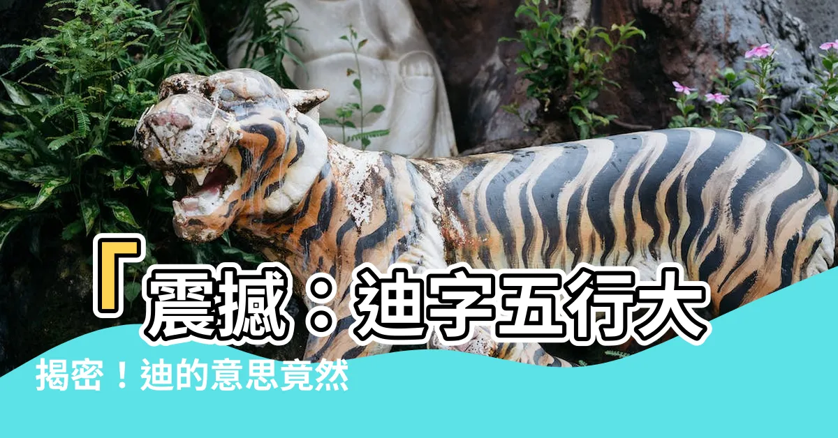 【迪字五行】「震撼：迪字五行大揭密！迪的意思竟然是......」