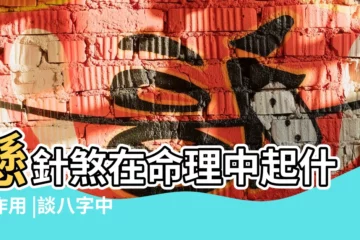 【八字懸針煞】懸針煞在命理中起什麼作用 |談八字中特殊煞氣之懸針煞 |怎麼破解八字帶煞 |