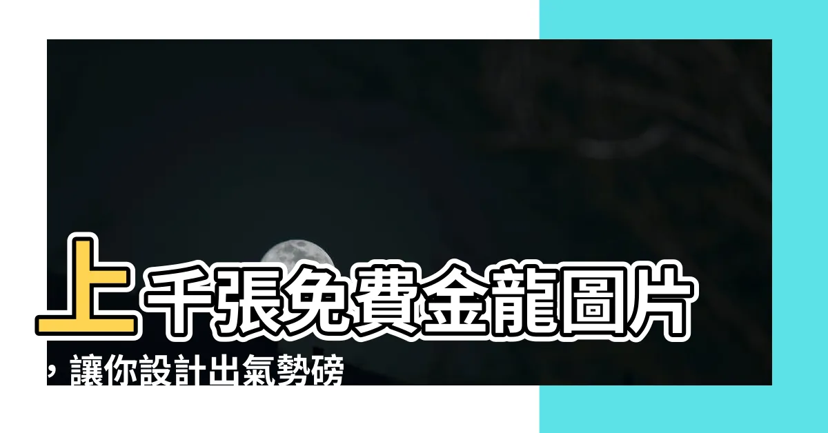 【金龍圖片】上千張免費金龍圖片，讓你設計出氣勢磅礡的作品