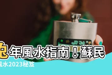 【蘇民峯風水2023】兔年風水指南！蘇民峯風水2023秘笈助你開運納福