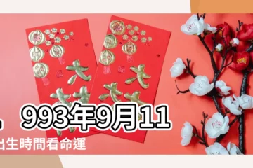 【1993年9月11生日配】1993年9月11日出生時間看命運 |國曆1993年9月1日是農曆幾月幾日 |屬什麼生肖 |