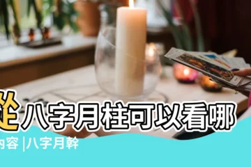 【八字月幹梟月支劫克兄妹不】從八字月柱可以看哪些內容 |八字月幹梟月支劫克兄妹不 |八字四柱代表什麼意思 |