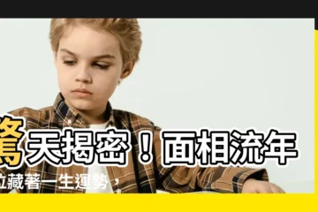 【面相流年部位】驚天揭密！面相流年部位藏著一生運勢，輕鬆掌握未來！