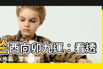 【坐酉向卯九運】坐酉向卯九運：看透風水佈局，掌握運勢吉凶！