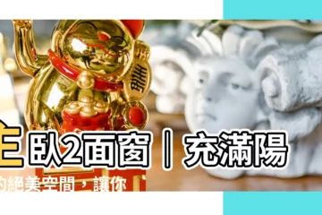 【主卧2面窗】主卧2面窗｜充滿陽光的絕美空間，讓你一覺到天亮！