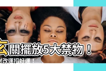 【玄關擺放】玄關擺放5大禁物！招財改運招好運！